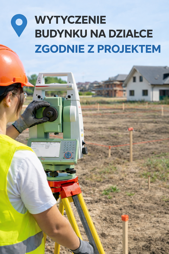 Sprzęt pomiarowy w terenie - geodezja